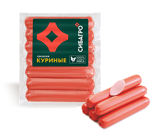 СОСИСКИ КУРИНЫЕ, 420г